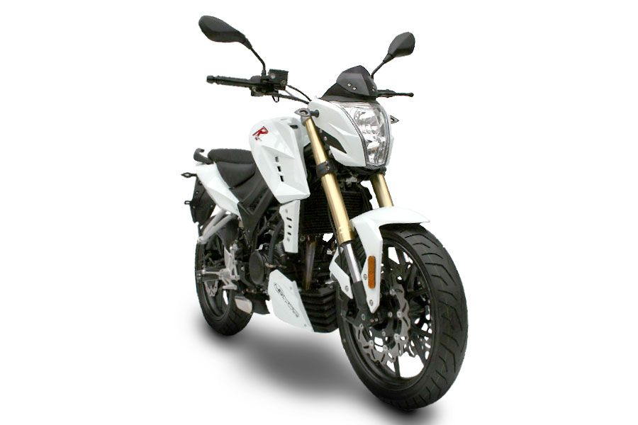 Moto 125cc R-Street (couleur blanc)