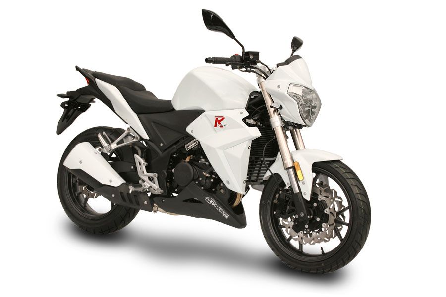 Vue de profil de la Moto R-Stunt 125cm3