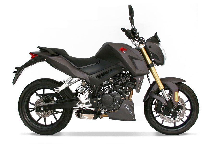 Moto 125cc R-Street (vue de profil)
