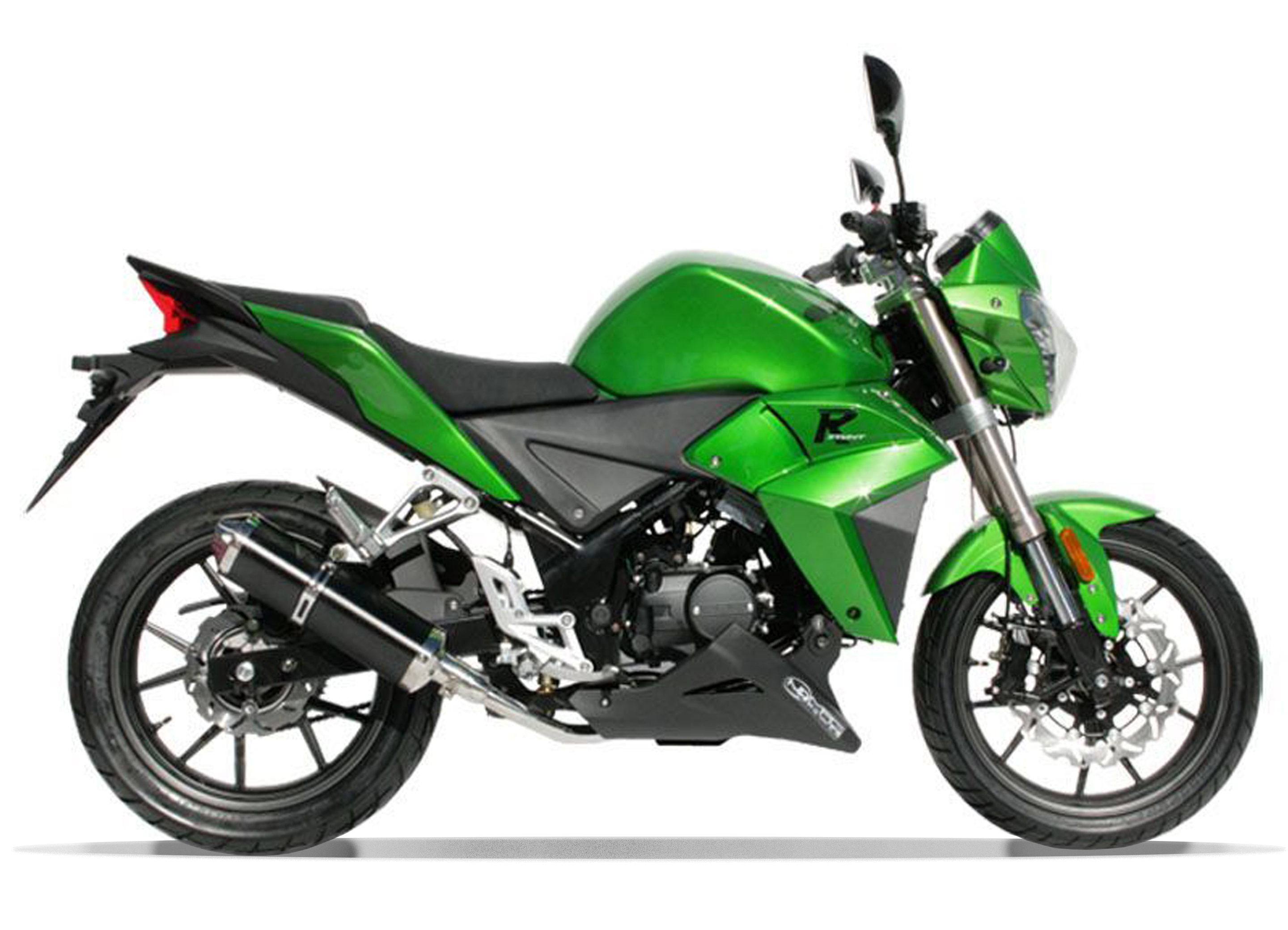 Moto Magpower R-Stunt 50cm³ verte profil
