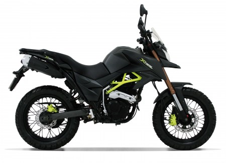 Moto Magpower Xtrail 125cm³ vue profil